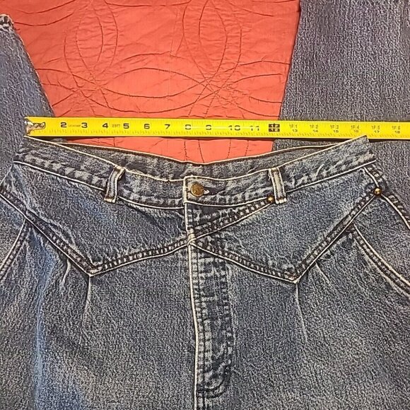 Vintage ROCKY MOUNTAIN JEANS HIGH WAIST BAREBACK WESTERN WOMENS 19/20 (33X29) - Picture 9 of 10